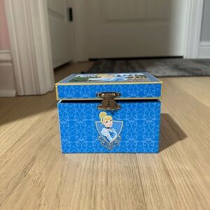 Disney Blue Cinderella Jewelry Box